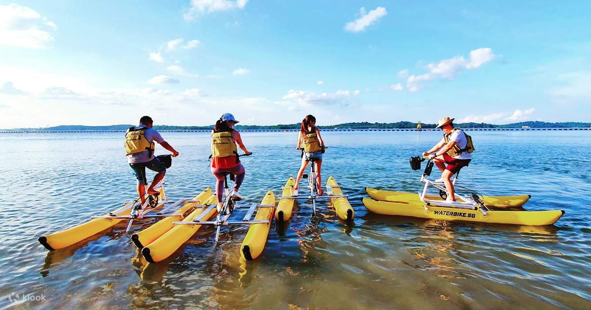 Water bike and boat adventures deals